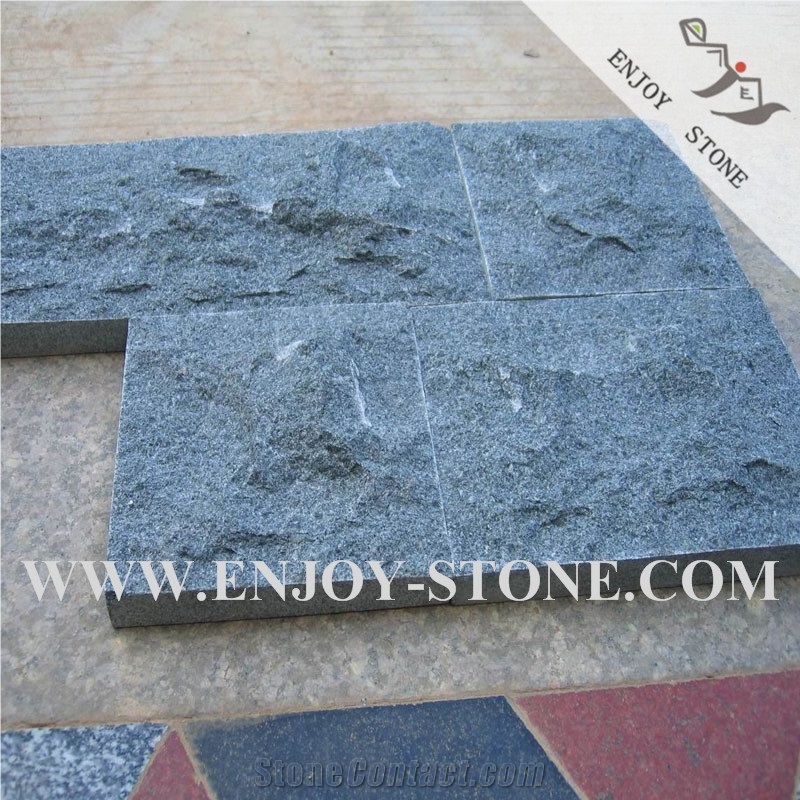 Mushroom, Natural Split G612 Olive Green Building Stone