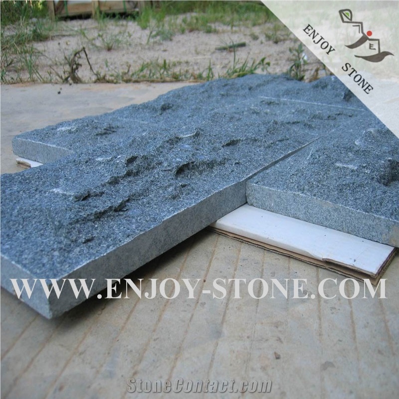 Mushroom, Natural Split G612 Olive Green Building Stone