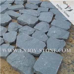 Natural Split, Hand Cut G612 Olive Green Random Crazy Paver