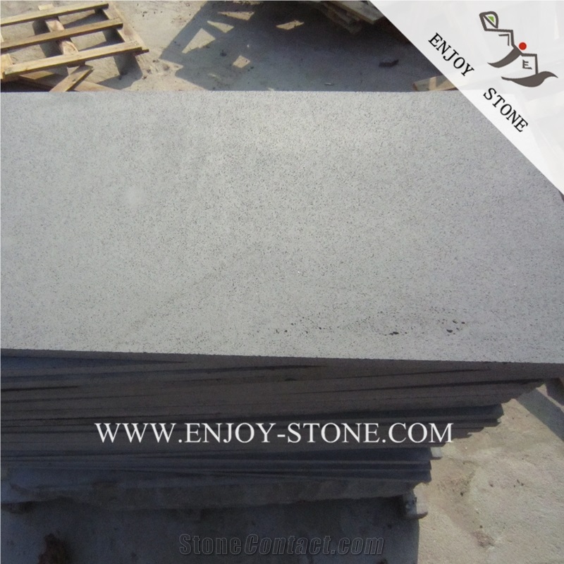 Zhangpu Bluestone Light Grey Basalt Tile