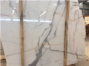 Polished Honed Calacatta Gold Marble for Sale