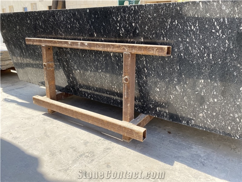 Aswan Black Granite Tiles & Slabs, Nero Aswan