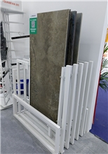 Slab Tile Spin Display Stand Rack