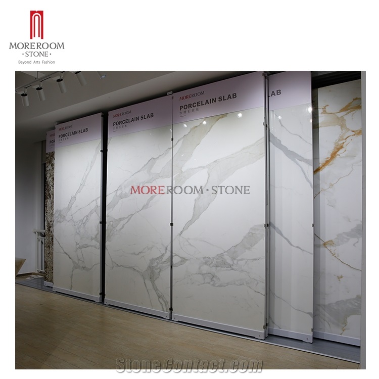 Italy Natural Calacatta Marble 12mm Porcelain Slab