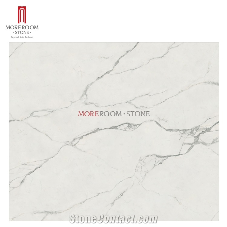 Statuario White Porcelain Slab