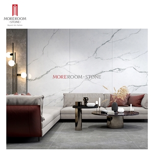 Statuario White Porcelain Slab