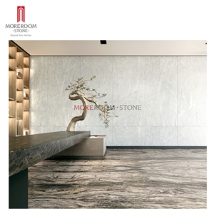 White Onyx Sintered Surface Ceramic for Countertops Wall