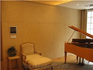 Armenian Gold Felsite Wall Tiles, Ararat Yellow Gold Felsite