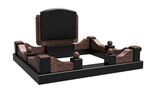 Black Granite Monuments from Karelia