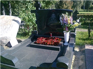 Black Granite Monuments from Karelia