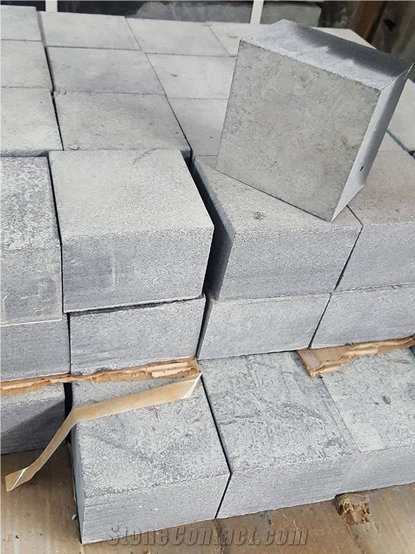 Flamed Granite Gabbro Drugoreckoe Paving Slabs