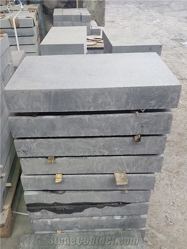 Flamed Granite Gabbro Drugoreckoe Paving Slabs