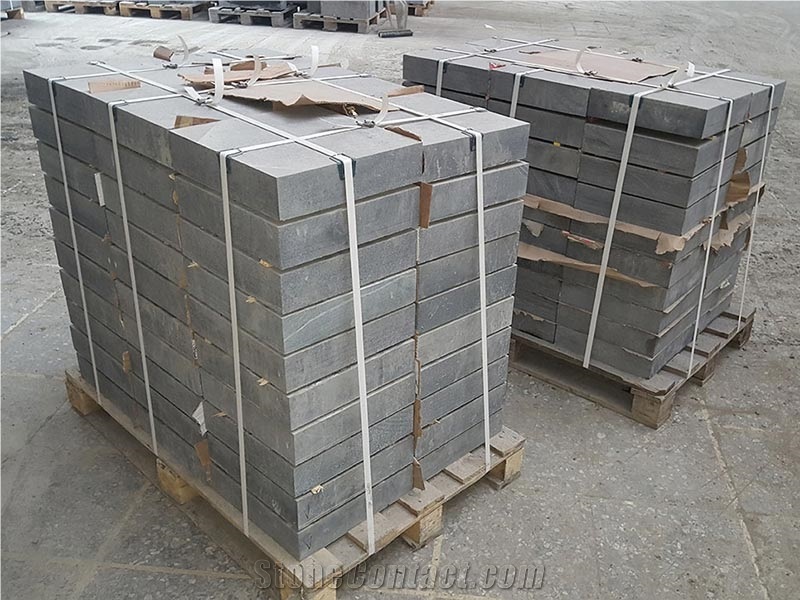 Flamed Granite Gabbro Drugoreckoe Paving Slabs