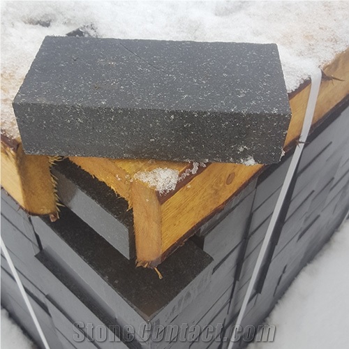 Gabbro Diabase Landscaping Stones, Cube Stone