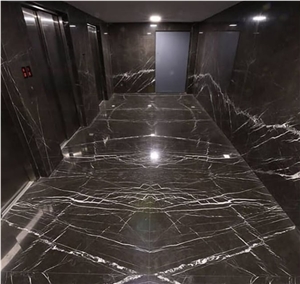 Pietra Gray Marble Tiles and Slabs