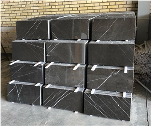 Pietra Gray Marble Tiles and Slabs