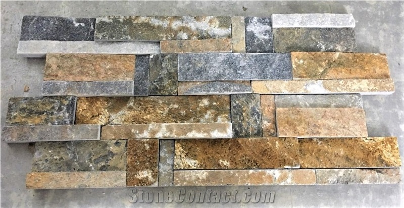 Black Rusty Marble Wall Cladding Panel