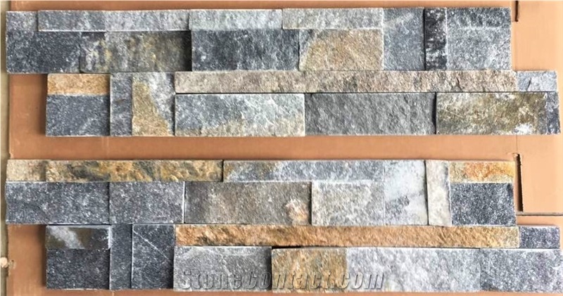Black Rusty Marble Wall Cladding Panel