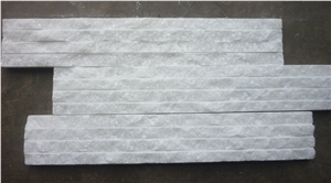 Crystal White Chiseled, Marble Stone