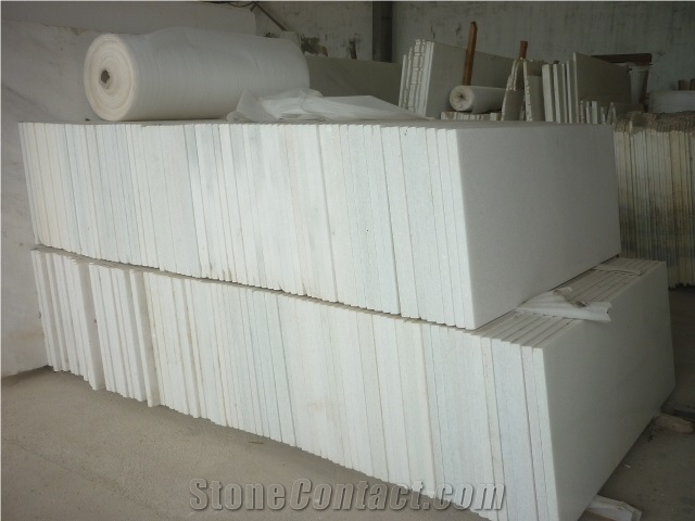 Crystal White Polished, Marble Stone Slabs & Tiles