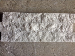 Crystal White Split Exposed Wall Stone
