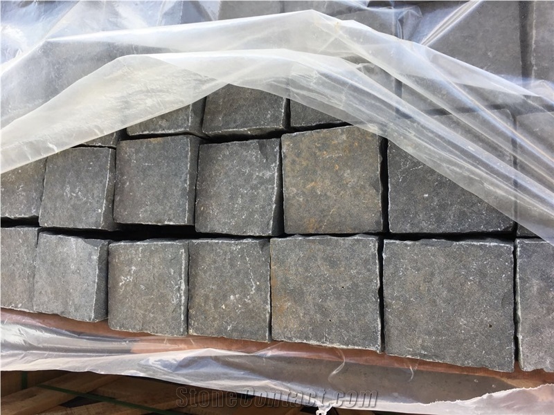 Hanphar - Flamed Basalt Stone, Paving Stone