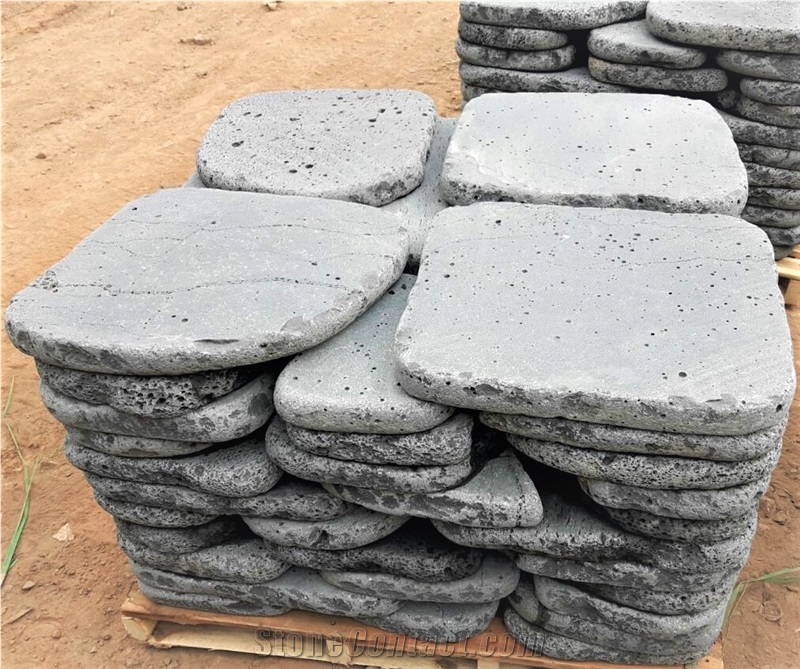 Lava Stone Garden Stepping Pavers, Paving Stone
