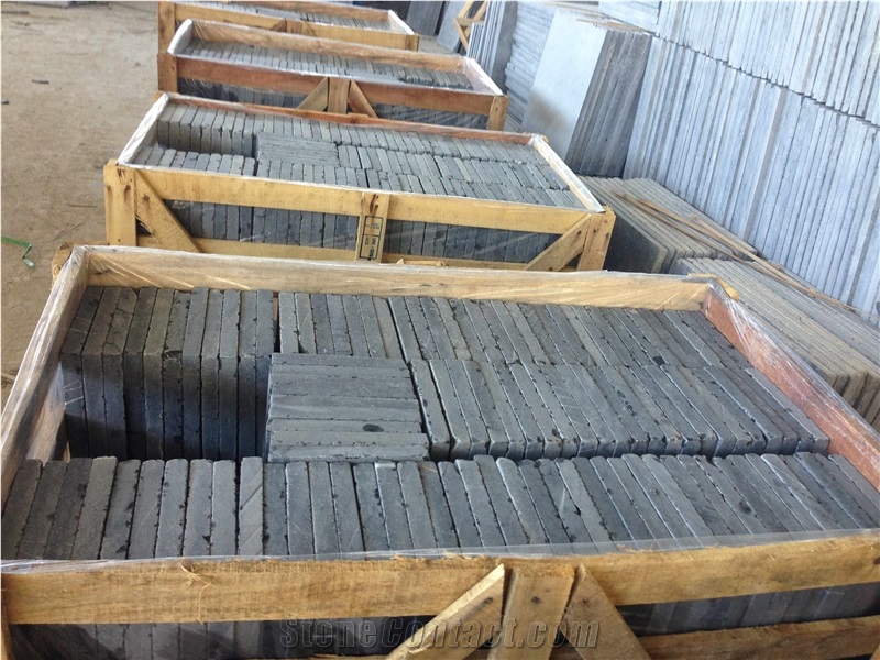 Paving Stone, Sandblasted Blue Stone