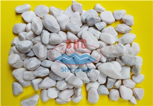 White Cream Stone for Landscaping Decoration
