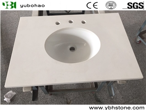 Aran White/Polished Marble Vanity Top for Bathroom Aran White/Polished Marble Vanity Top for Bathroom