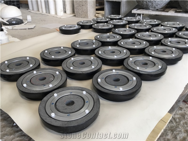 Black Marble Lampbase for Decorative Accessories