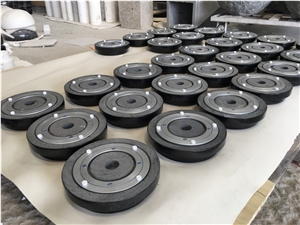 Black Marble Lampbase for Decorative Accessories