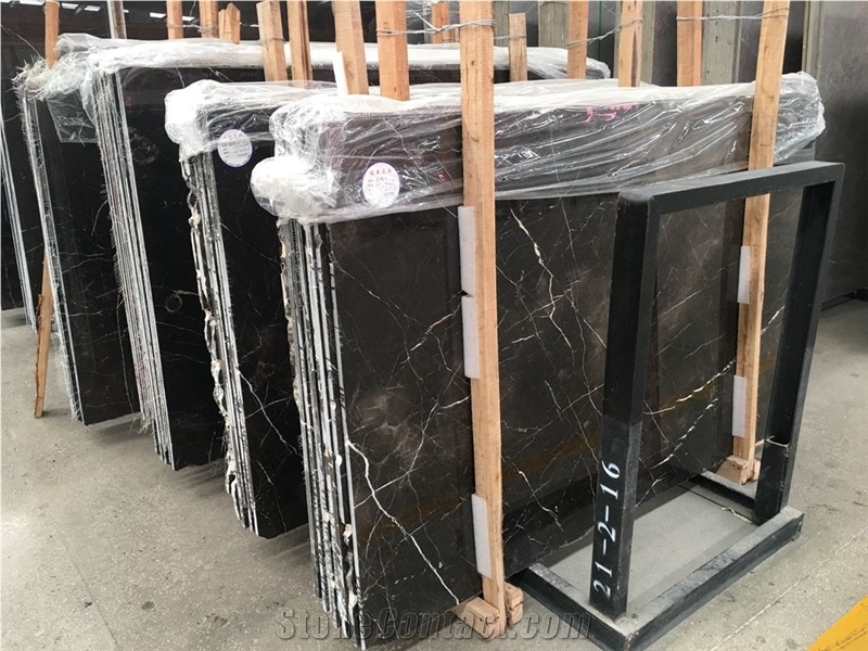Black Marble Tiles/Slab, Wall Covering, Skirting