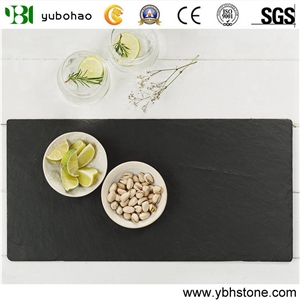 Black Slate for Kitchen Dish Used