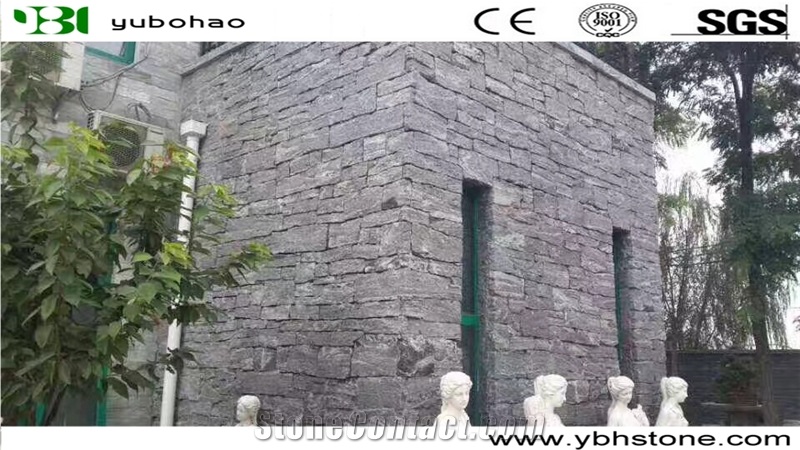 Cemented Stacked Natural Stone Wall Panel/Veneer