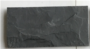 China Black Slate, Mushroom for Tile/Wall Cladding