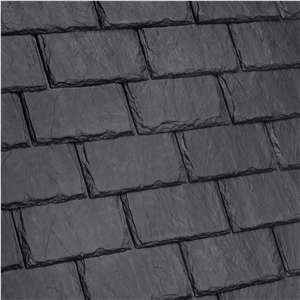 China Black Slate, Mushroom for Tile/Wall Cladding