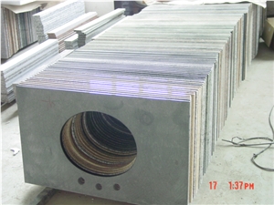 China Green, Granite Bathroom Vanity Tops