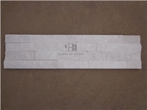 China White Quartzite Culture Stone Wall Cladding