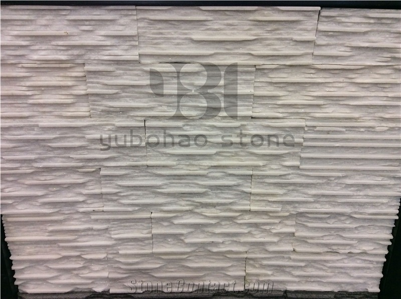 China White Quartzite Culture Stone Wall Cladding