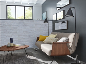 China White Quartzite Culture Stone Wall Cladding