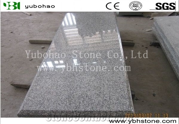 Chinese G603 European Style Granite Tombstone