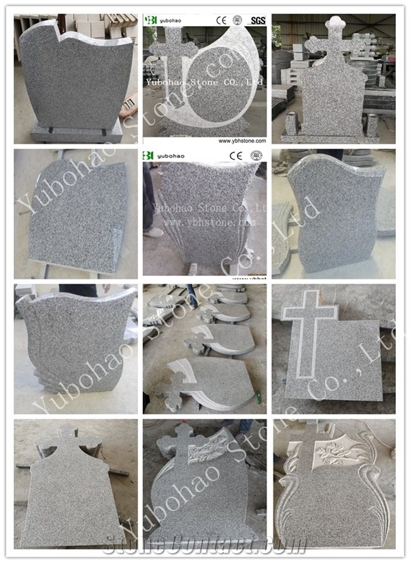 G603/G623/North White Granite Polished Tombstone