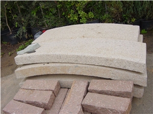 G603/Sesame White, China Kerbstone/Paver Stone