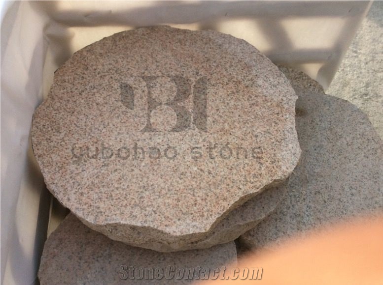 G682/Beige Granite Brick Cube Stones, Floor Paving