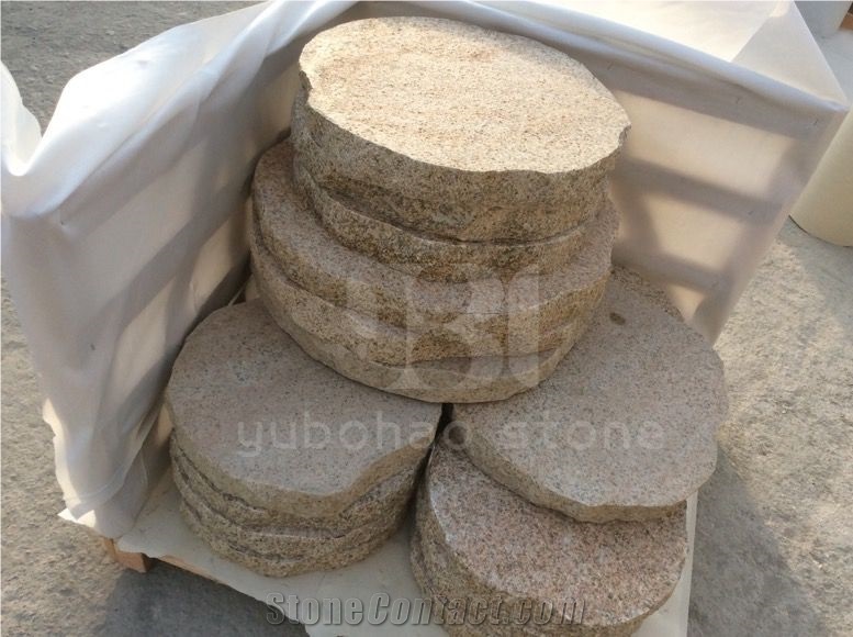 G682/Beige Granite Brick Cube Stones, Floor Paving
