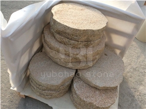 G682/Beige Granite Brick Cube Stones, Floor Paving