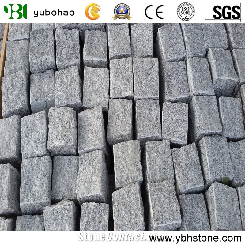 Grey G603 Granite Cube Stone & Pavers