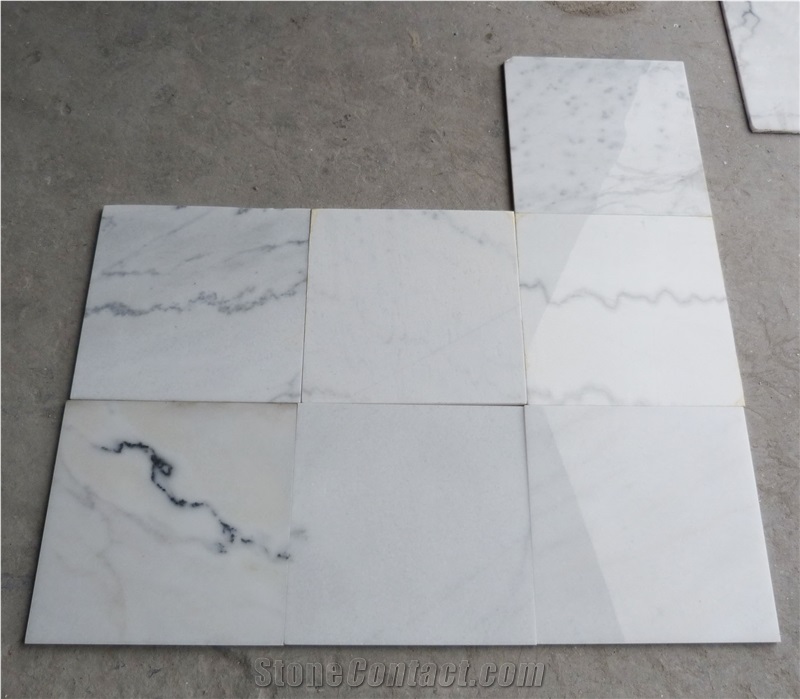 Guangxi White/China White Marble Slabs/Tiles