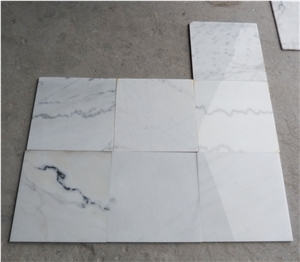 Guangxi White/China White Marble Slabs/Tiles